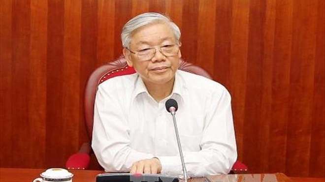 Tổng B&iacute; thư Nguyễn Ph&uacute; Trọng